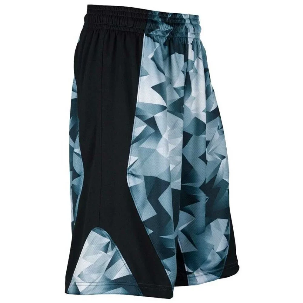 Nike Jordan Training Dominate Retro Basketball Mens Shorts Black Blue Medium